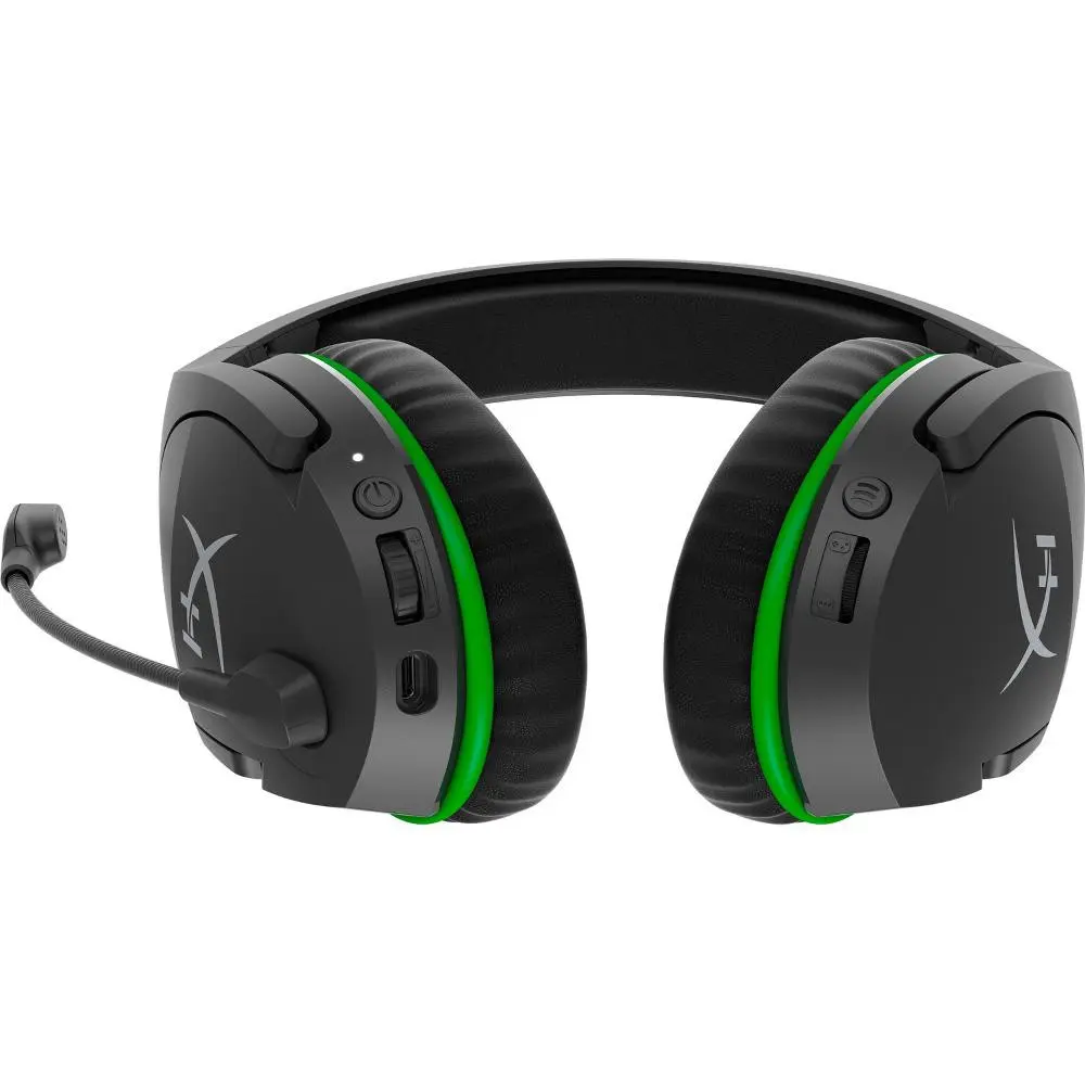 HyperX CloudX Stinger Core - Wireless Gaming Headset - Xbox (Black-Green) (4P5J0AA)