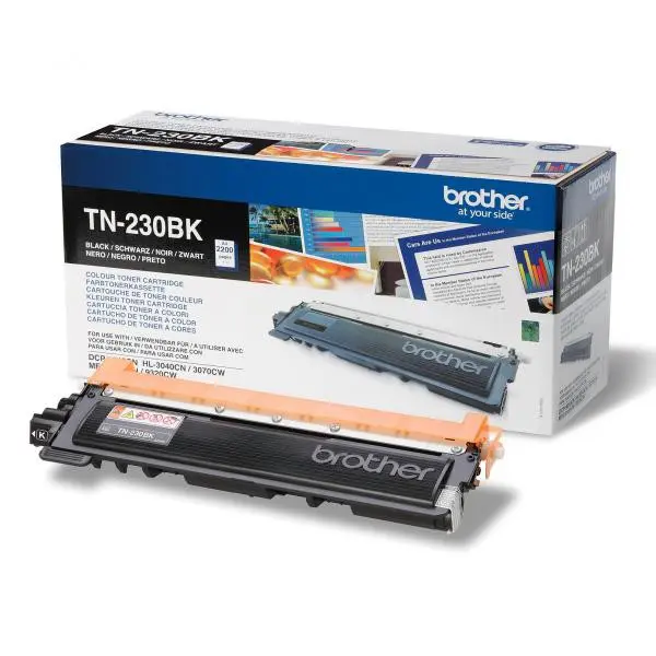 Brother TN-230BK, toner černý, 2 200 str.