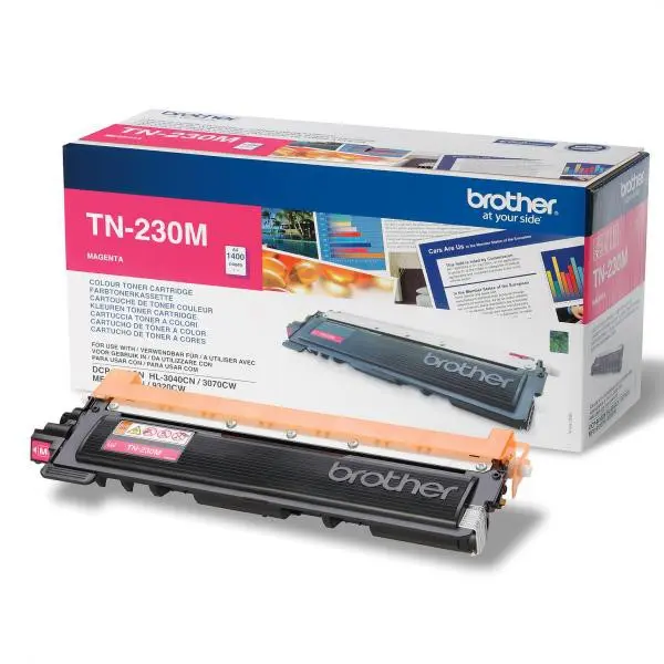 Brother TN-230M, toner magenta, 1 400 str., TN230M - originální