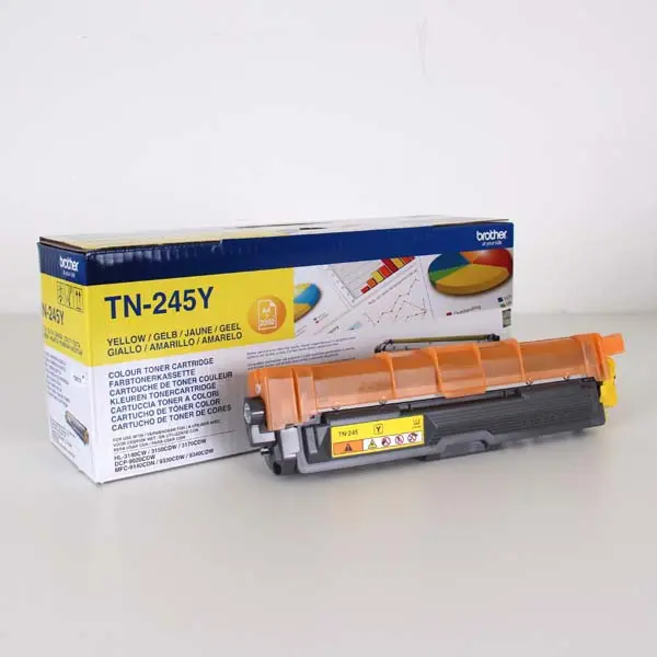 Brother TN-245Y, toner yellow, 2 200 str.