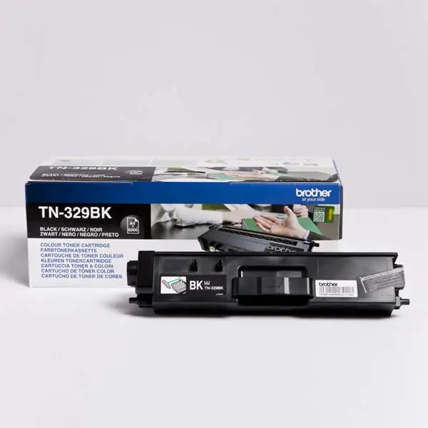Brother TN-329BK, toner black, 6 000 str., TN329BK - originální