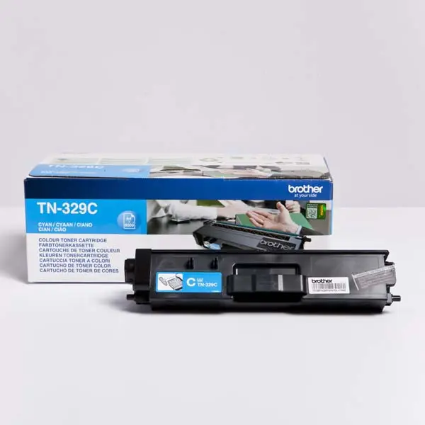 Brother TN-329C, toner cyan, 6 000 str.