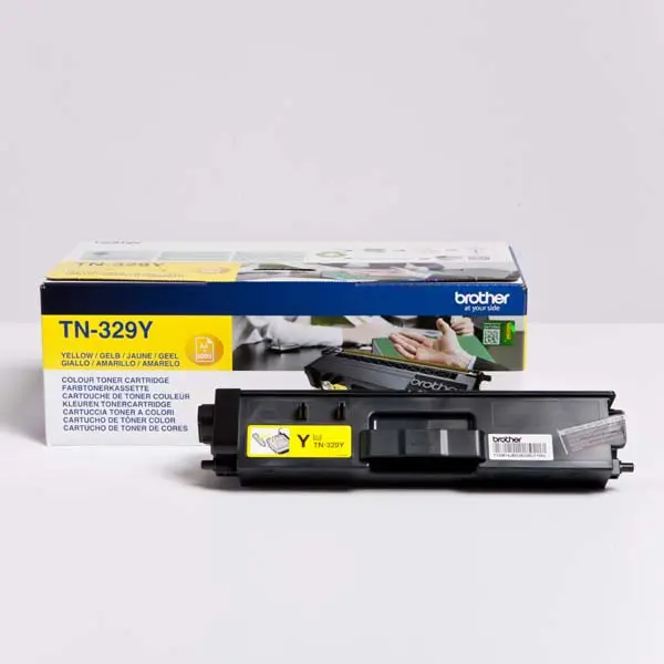 Brother TN-329Y, toner yellow, 6 000 str.