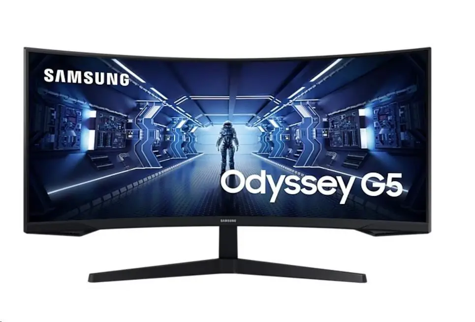 Samsung Odyssey G5/LC34G55TWWRXEN/34''/VA/3440x1440/165Hz/1ms/Black/2R