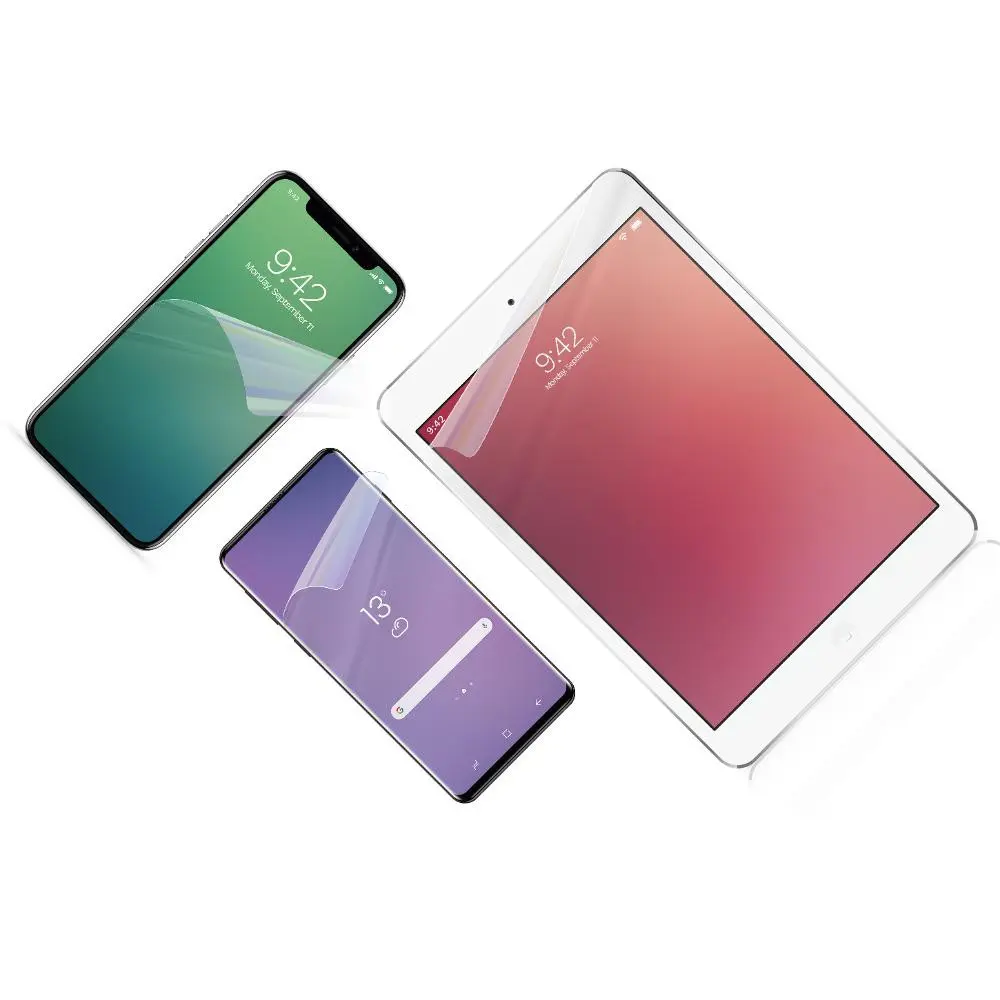 FIXED Screen Protector Univerzální ochranná folie pro displeje do 12" čirá
