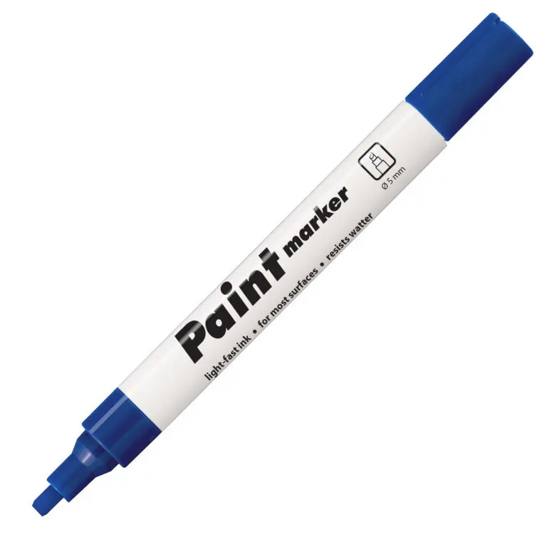 Popisovač lakový Centropen 9100 - modrý