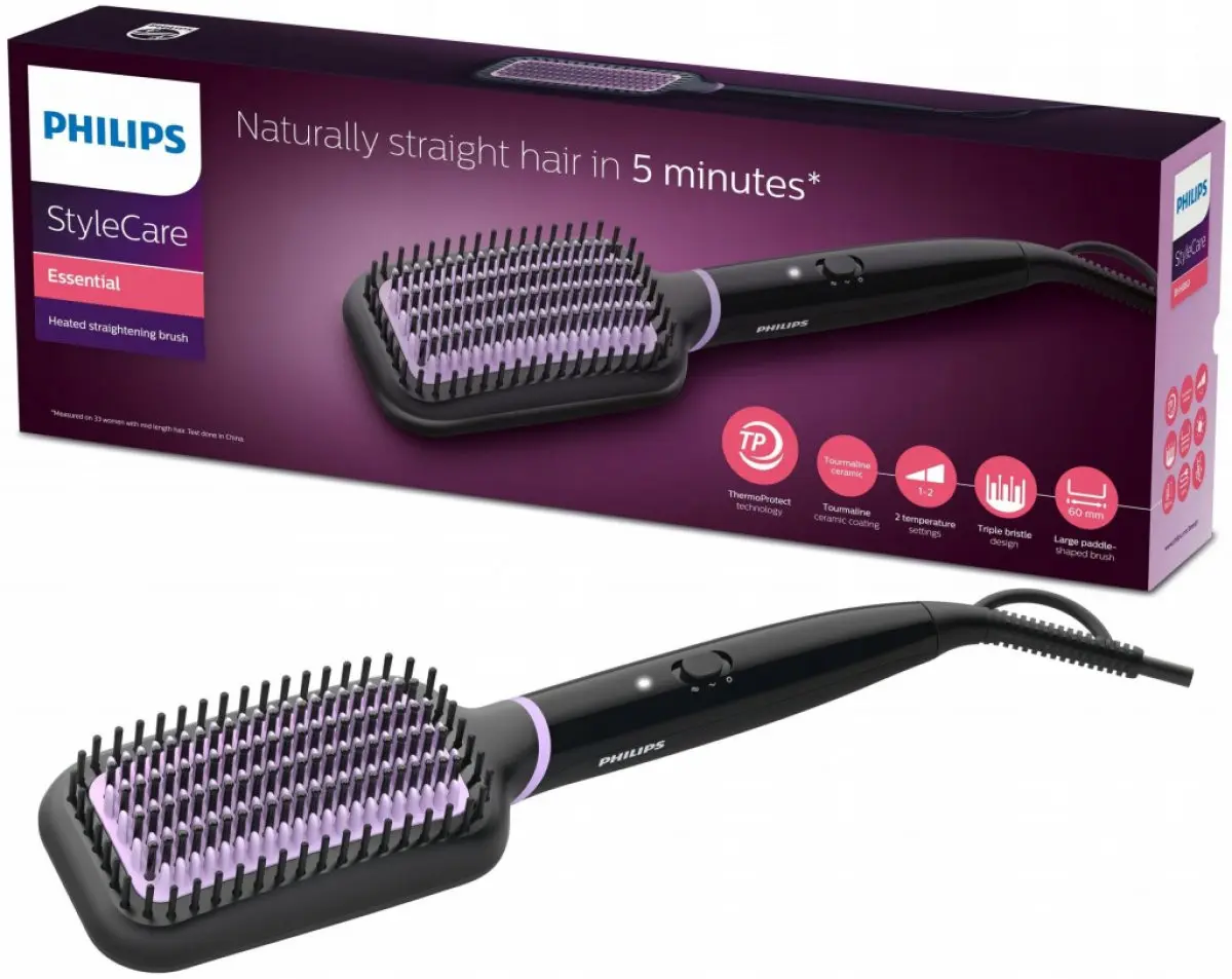 Philips BHH880/00 StyleCare Essential Vyhřívaný kartáč pro narovnávání vlasů