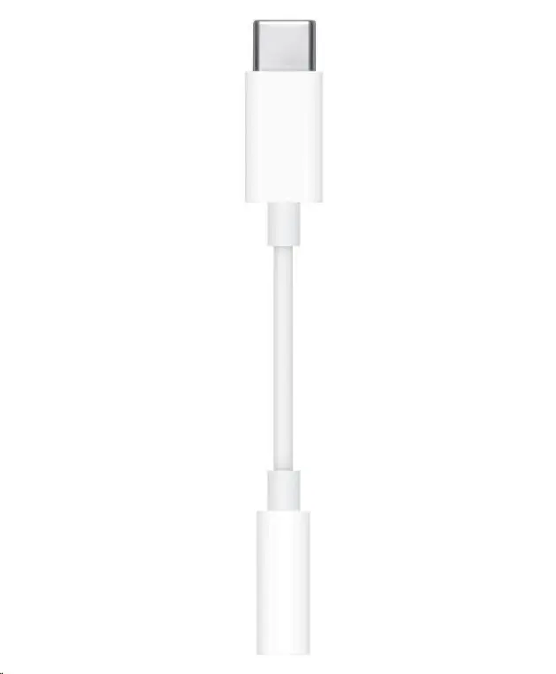 Apple USB-C - 3,5mm jack adaptér bílý