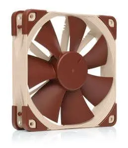 NOCTUA Ventilátor NF-F12 5V, 120mm, hnědá