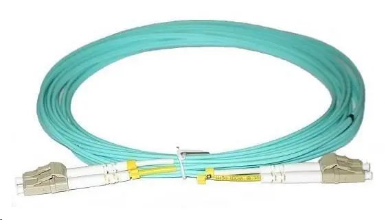 Duplexní patch kabel MM 50/125, OM3, LC-LC, LS0H, 0, 5m