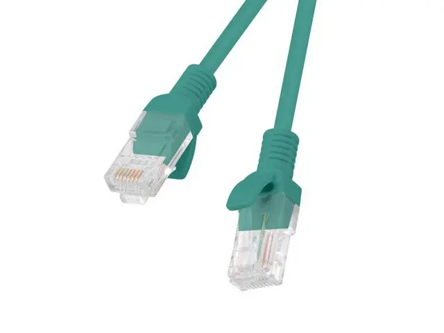 LANBERG Patch kabel CAT.5E UTP 0.5M šedý Fluke Passed
