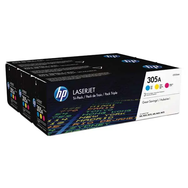 Sada tonerů HP CF370AM - barevná sada C, M, Y