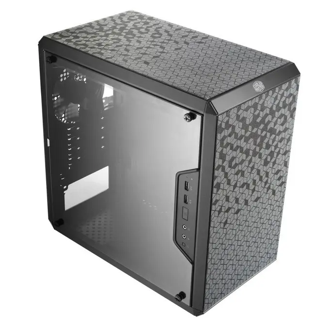 case Cooler Master MasterBox Q300L, Micro-ATX, Mini-ITX, USB3.0, bez zdroje, černý