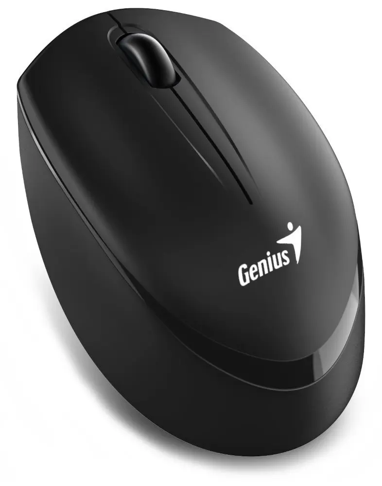Genius NX-7009 Myš, bezdrátová, optická, 1200DPI, 3 tlačítka, Blue-Eye senzor, USB, černá