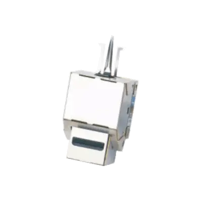 DATACOM Keystone CAT6 STP silver dual-mini