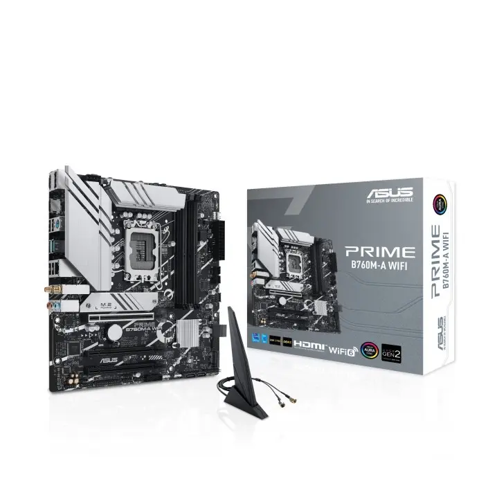 ASUS PRIME B760M-A WIFI/LGA 1700/mATX 90MB1EL0-M1EAY0