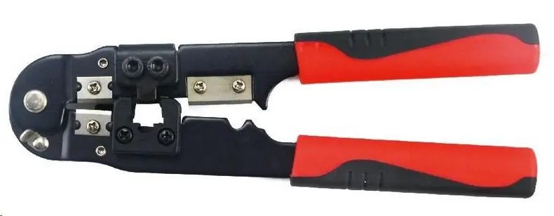 GEMBIRD Kleště krimpovací (T-WC-03) pro konektory RJ45/8p8c, 3 v 1