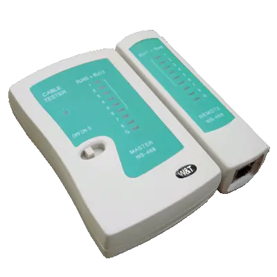 DATACOM Cable Tester LED RJ 45 / RJ 11 / RJ 12