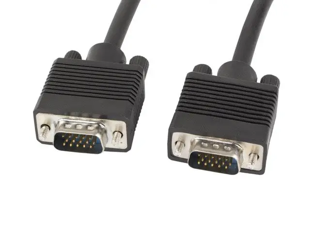 LANBERG VGA M / M kabel 1,8m dvojité stínění, černý