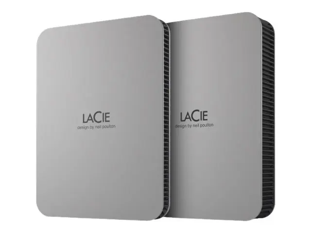 Externí pevný disk LaCie Mobile Drive Secure 4TB USB-C - šedý