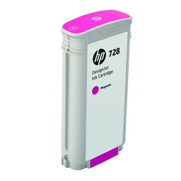 HP 728 130-ml Magenta DesignJet Ink Cartridge F9J66A