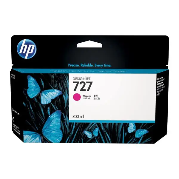 HP 727 300-ml Magenta DesignJet Ink Cartridge F9J77A