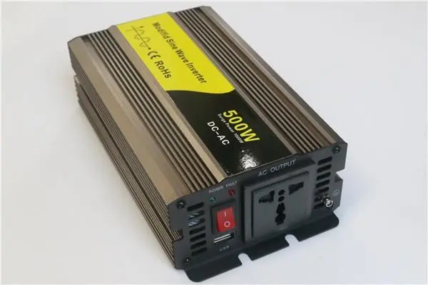 EUROCASE měnič napětí DY-8109-12, AC/DC 12V/230V, 500W, USB