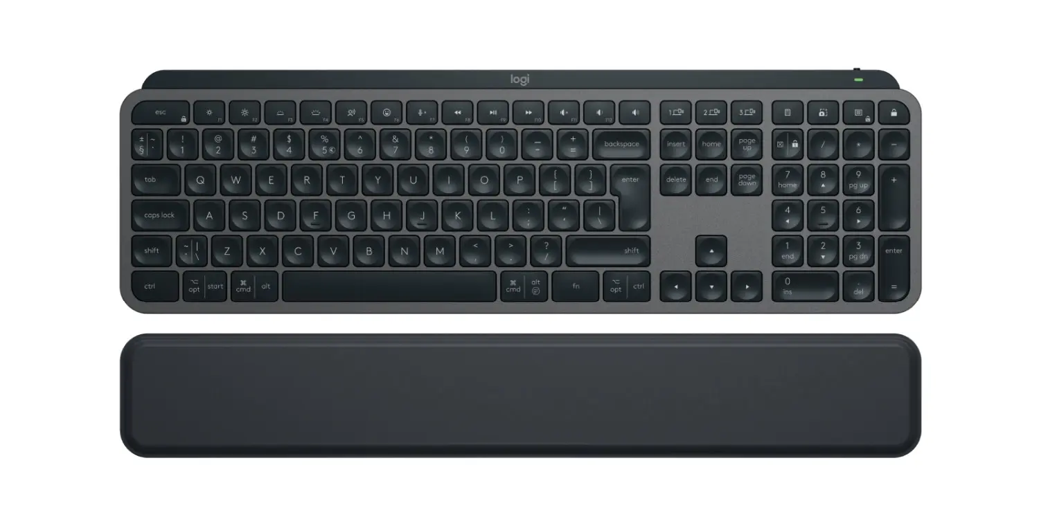 Logitech Master MX Keys S/Bezdrátová USB + Bluetooth/US layout/Černá 920-011589