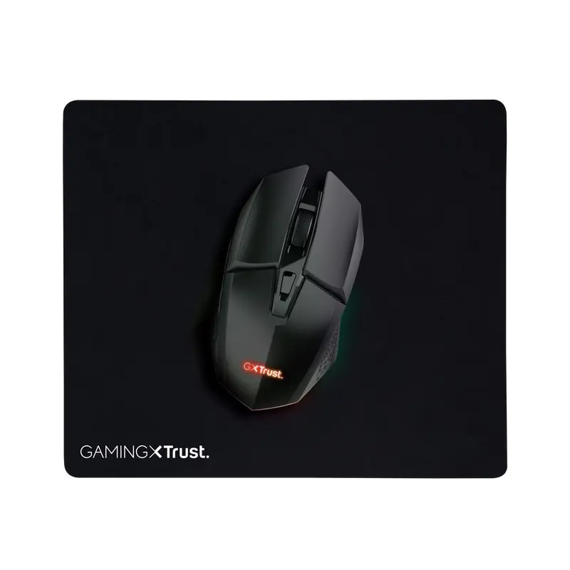 TRUST set podložka + myš GXT 112 FELOX, bezdrátová myš, USB