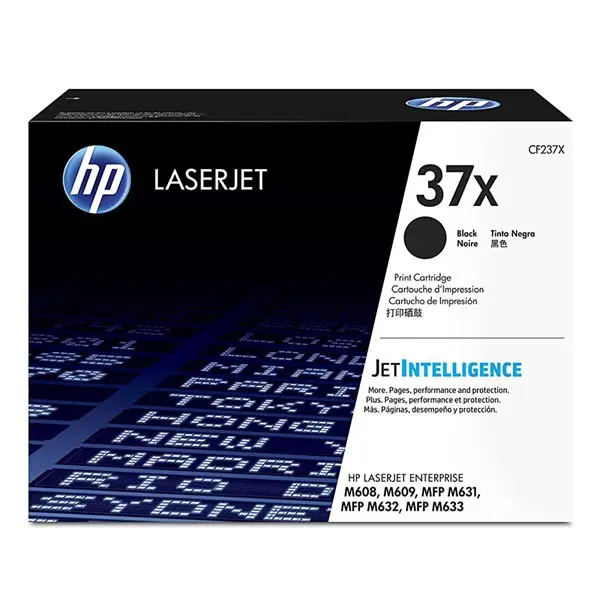 HP - toner CF237X, black (černý), 25K pro laserové tiskárny