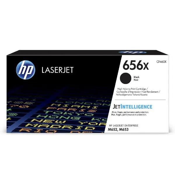 HP 656X High Yield černá LaserJet Cartridge,CF460X