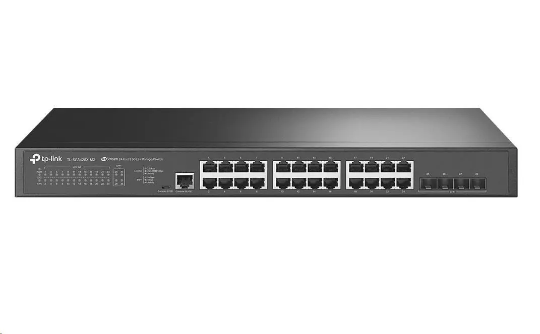 TP-link SG3428X-M2 2,5G L2+ 4xSFP+ manag.switch