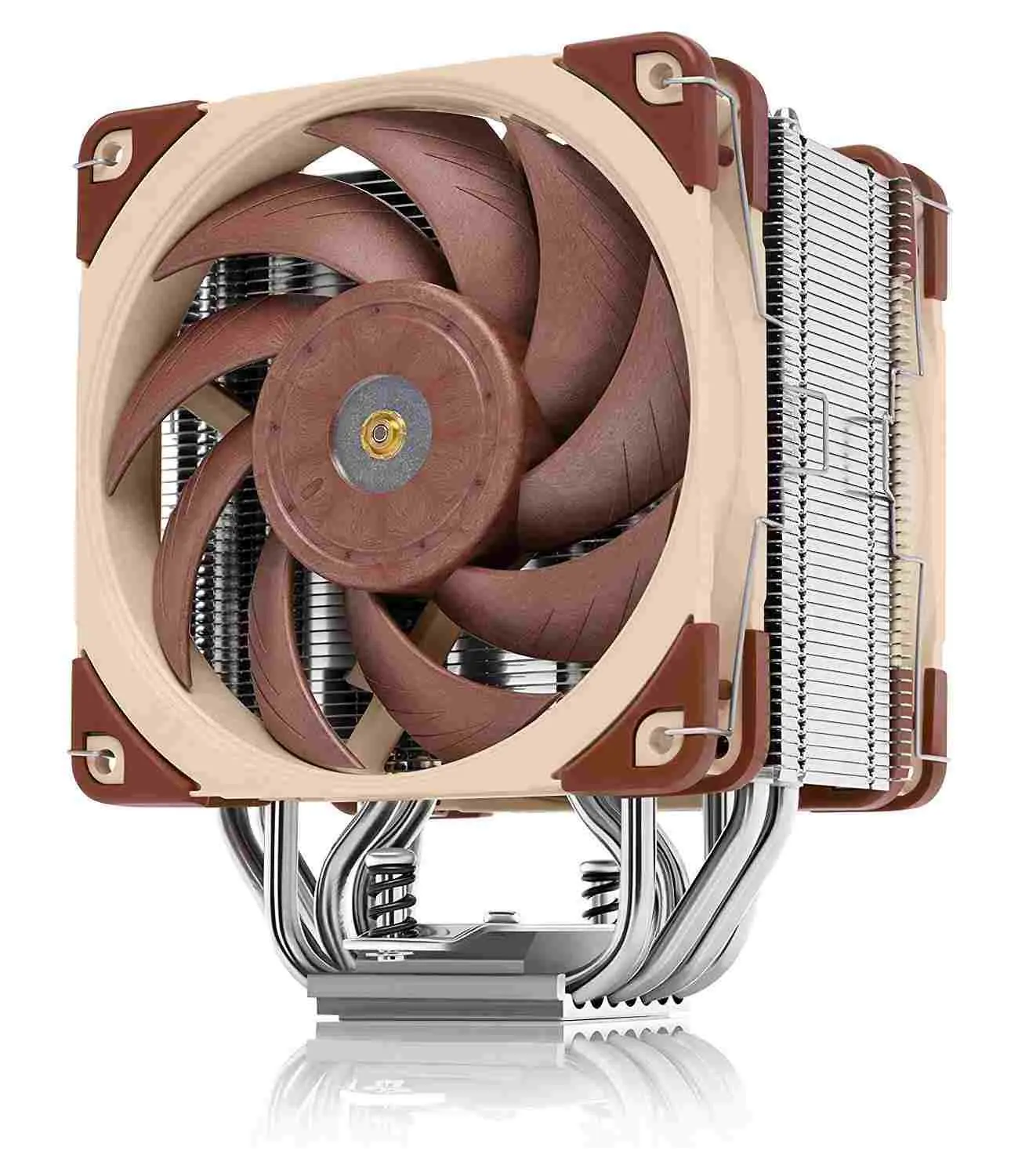 NOCTUA Chladič CPU NH-U12A, 2x 120mm, LGA1851, AM5, hnědá/stříbrná