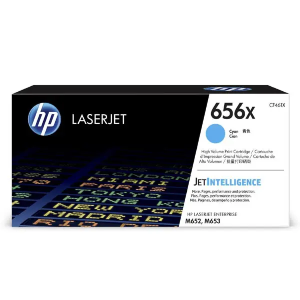 HP 656X High Yield azurová LJ Cartridge,CF461X