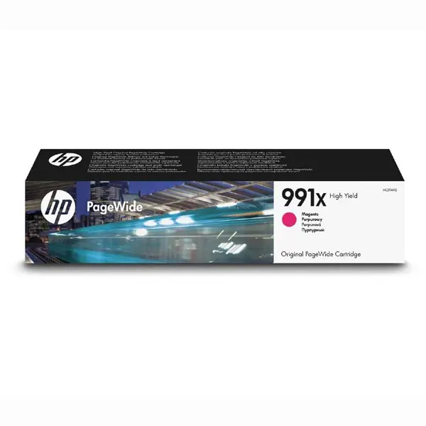 HP 991X High Yield purpurová PW Cartrige, M0J94AE M0J94AE