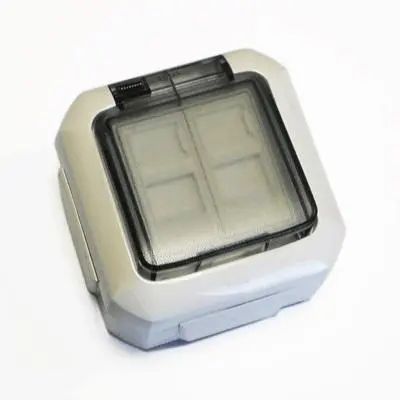 ABB Datová zásuvka OUTDOOR IP54 UTP CAT5E 2xRJ45