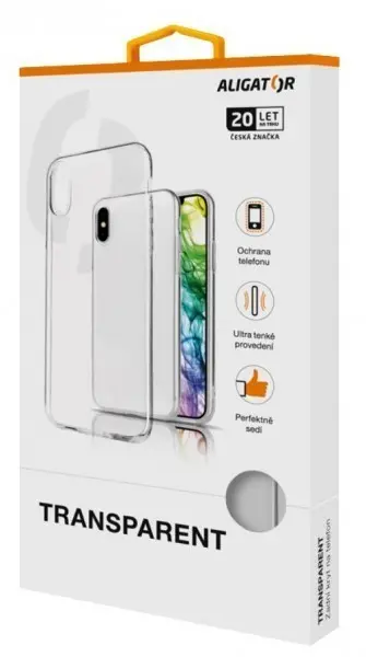 ALIGATOR Pouzdro Transparent Samsung A22 5G