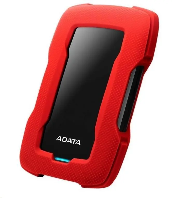 ADATA Externí HDD 2TB 2, 5" USB 3.1 HD330, RED COLOR BOX, červený (gumový, nárazu odolný)
