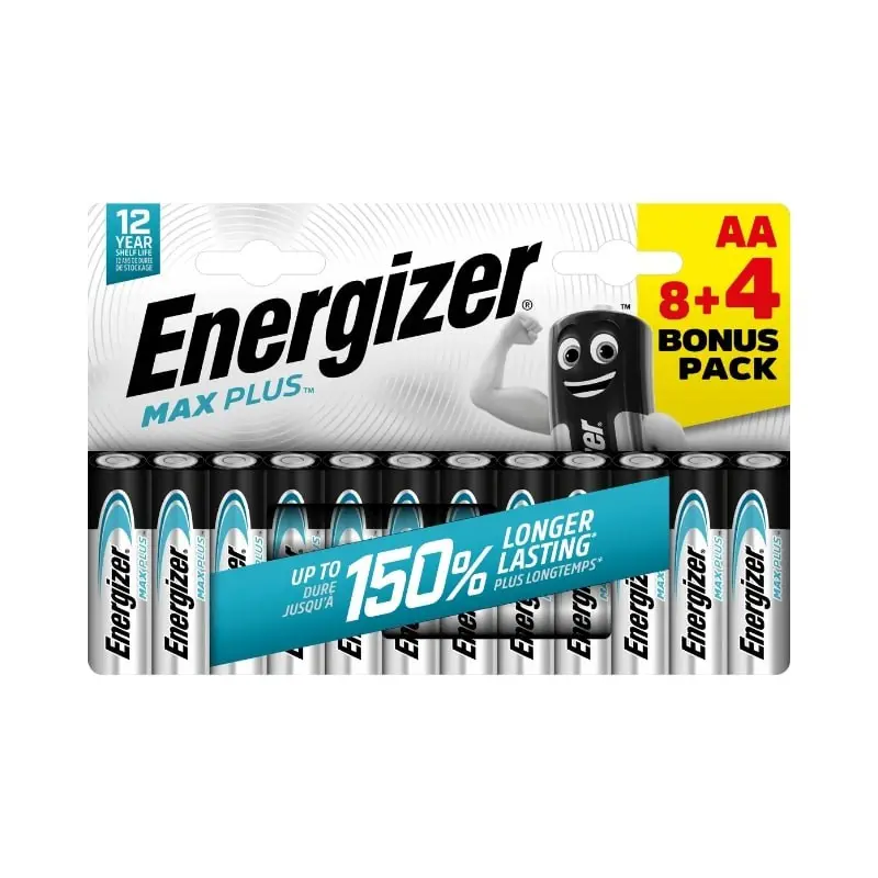 Energizer Baterie Max Plus AA tužková baterie, 84 ks