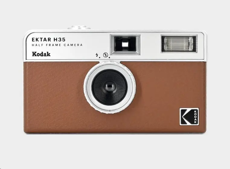 KODAK Ektar H35 Half Frame Camera 22 mm f/9,5 hnědý