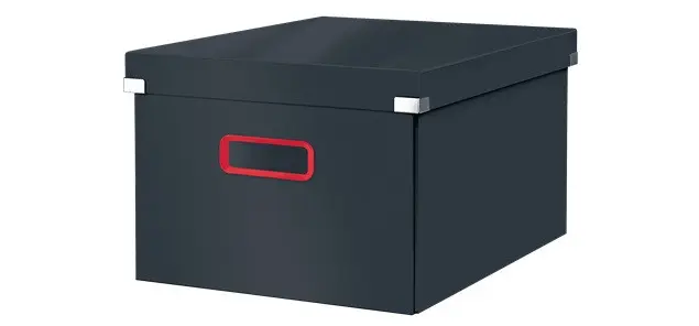 LEITZ Univerzální krabice Click&Store COSY, velikost M (A4), sametově šedá