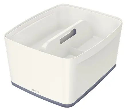 LEITZ Organizér s držadlem MyBox (L), bílá