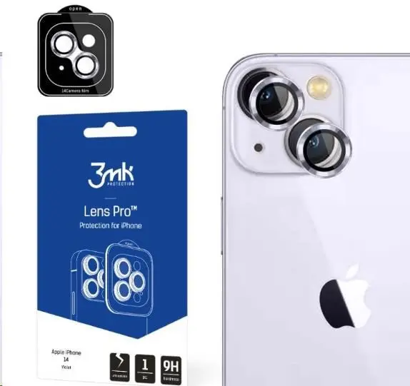3mk Lens Protection Pro pro Apple iPhone 15, Blue