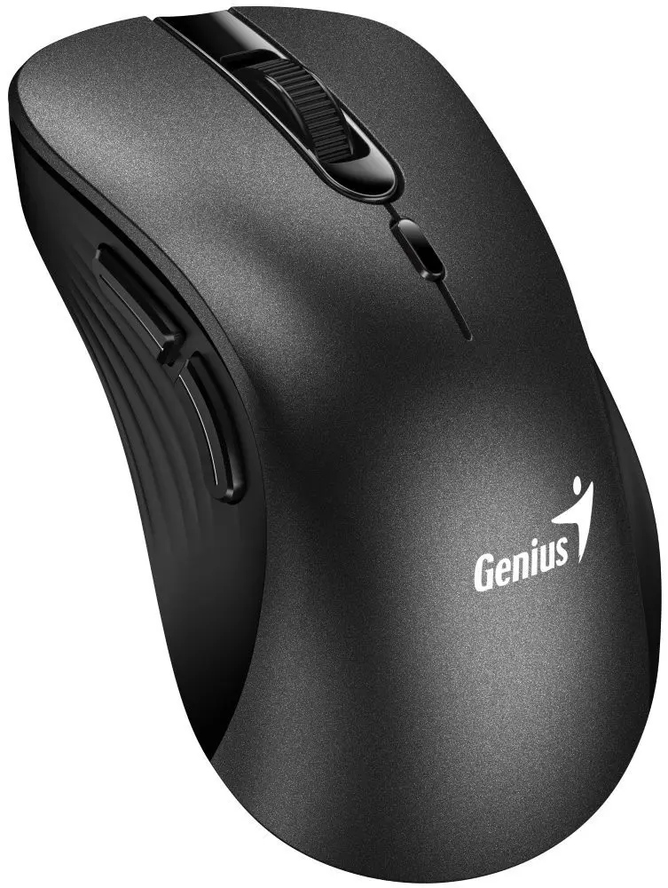 Genius Ergo 8100S/Ergonomická/Optická/Pro praváky/1 600 DPI/Bezdrátová USB/Černá 31030040400