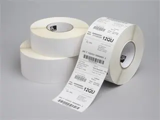 Zebra Label, Paper, 102x152mm; Direct Thermal, Z-Select 2000D, Coated, Permanent Adhesive, 25mm Core, Perforation