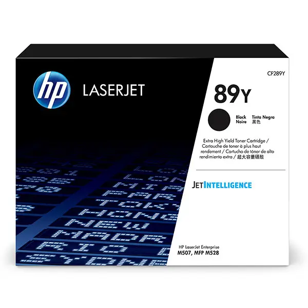 HP 89Y Black LaserJet Toner, CF289Y