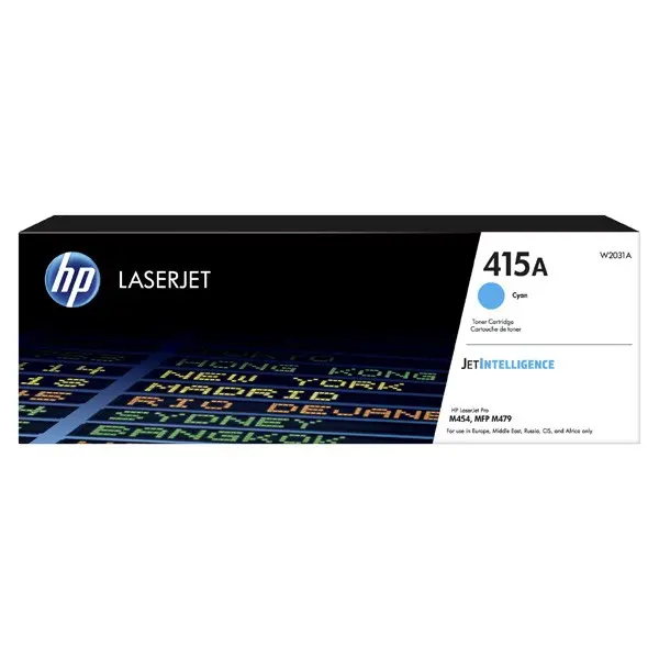 HP - toner W2031A, cyan (modrý) pro laserové tiskárny