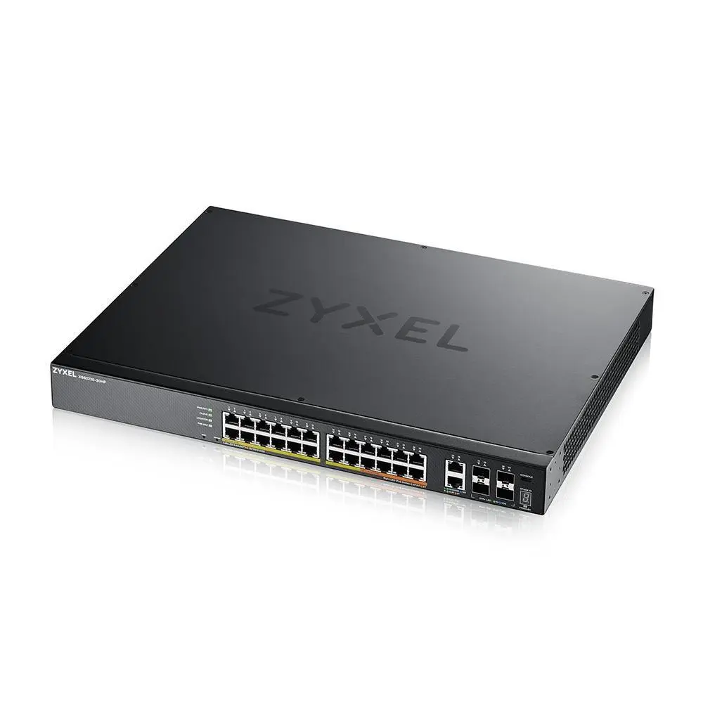 ZYXEL XGS2220-30HP, 30port, 400W PoE, 1Y Nebula FlexPro XGS2220-30HP-EU0101F
