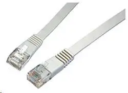 Solarix Patch kabel plochý CAT6 UTP LSOH 0, 5m šedý non-snag-proof C6-111GY-0, 5MB