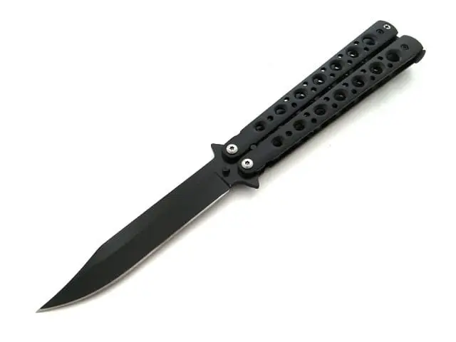 Skládací nůž, motýlek, 22cm